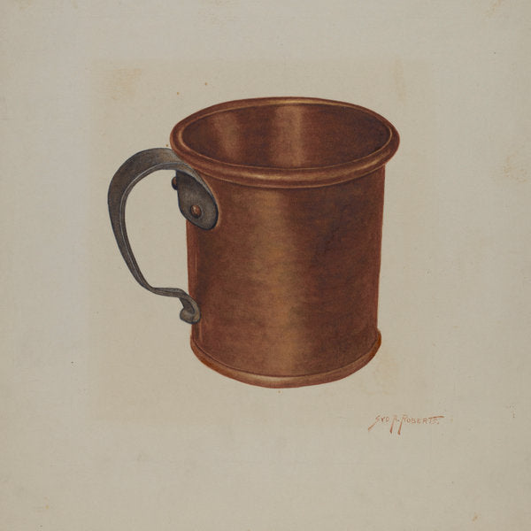 Mug by Sydney Roberts (American, active c. 1935), 16X12"(A3)Poster Print
