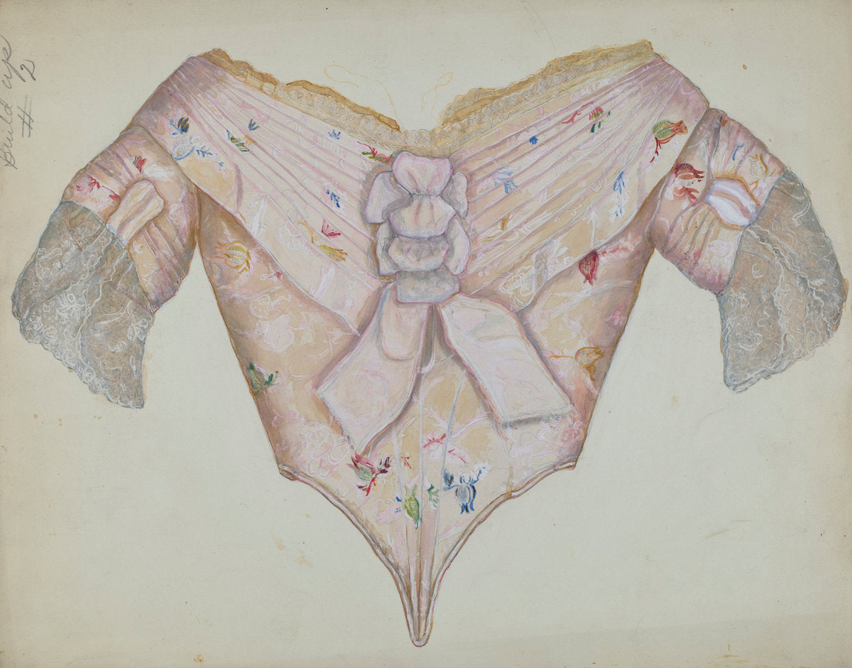 Bodice by Edna C. Rex (American, active c. 1935), 16X12"(A3)Poster Print