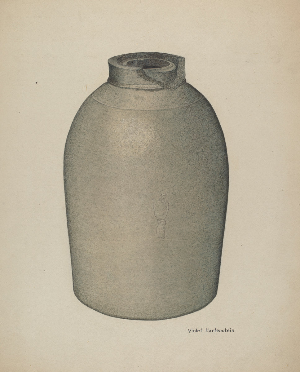 Fruit Jar by Violet Hartenstein (American, active c. 1935), 16X12"(A3)Poster Print