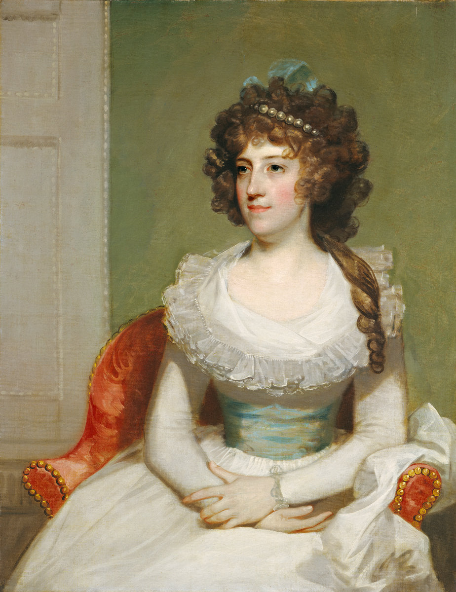 c. 1795 by American 18th Century (Matilda Caroline Cruger), 16X12"(A3)Poster Print