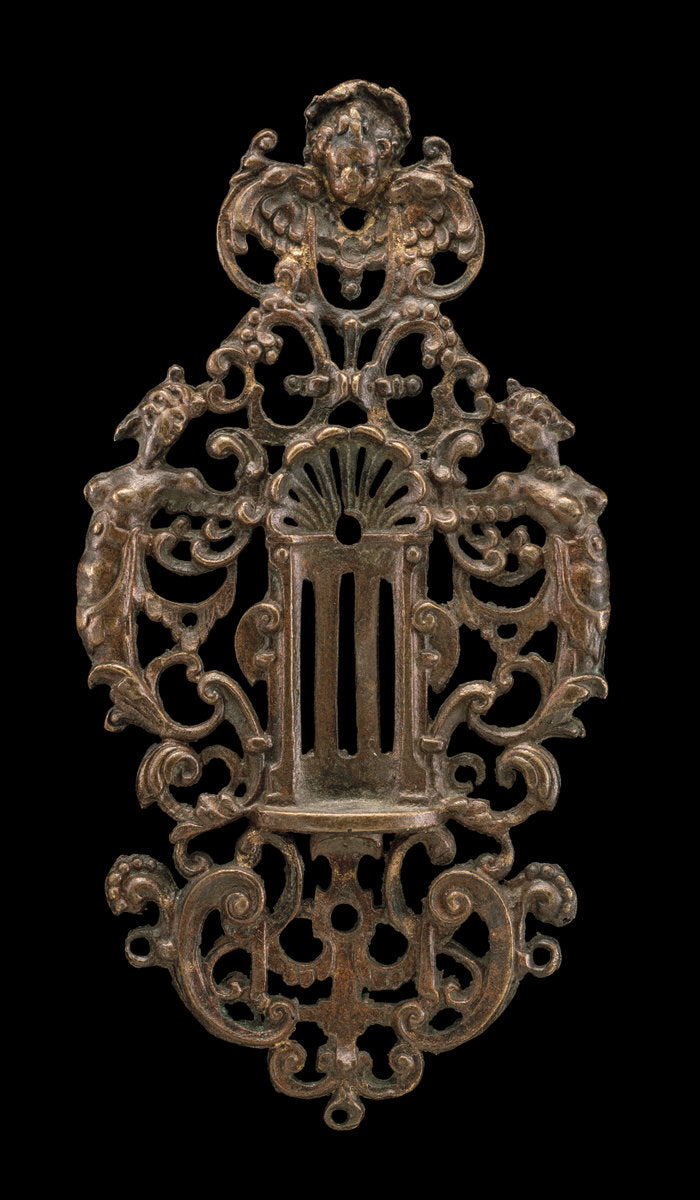 c. 1600 by German 17th Century (Model of an Escutcheon), 16X12"(A3)Poster Print