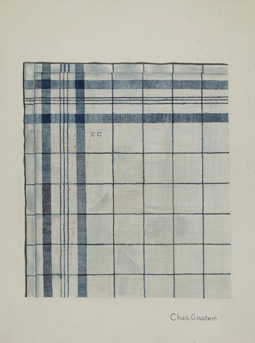 Shaker Kerchief by Charles Goodwin (American, active c. 1935), 16X12"(A3)Poster Print