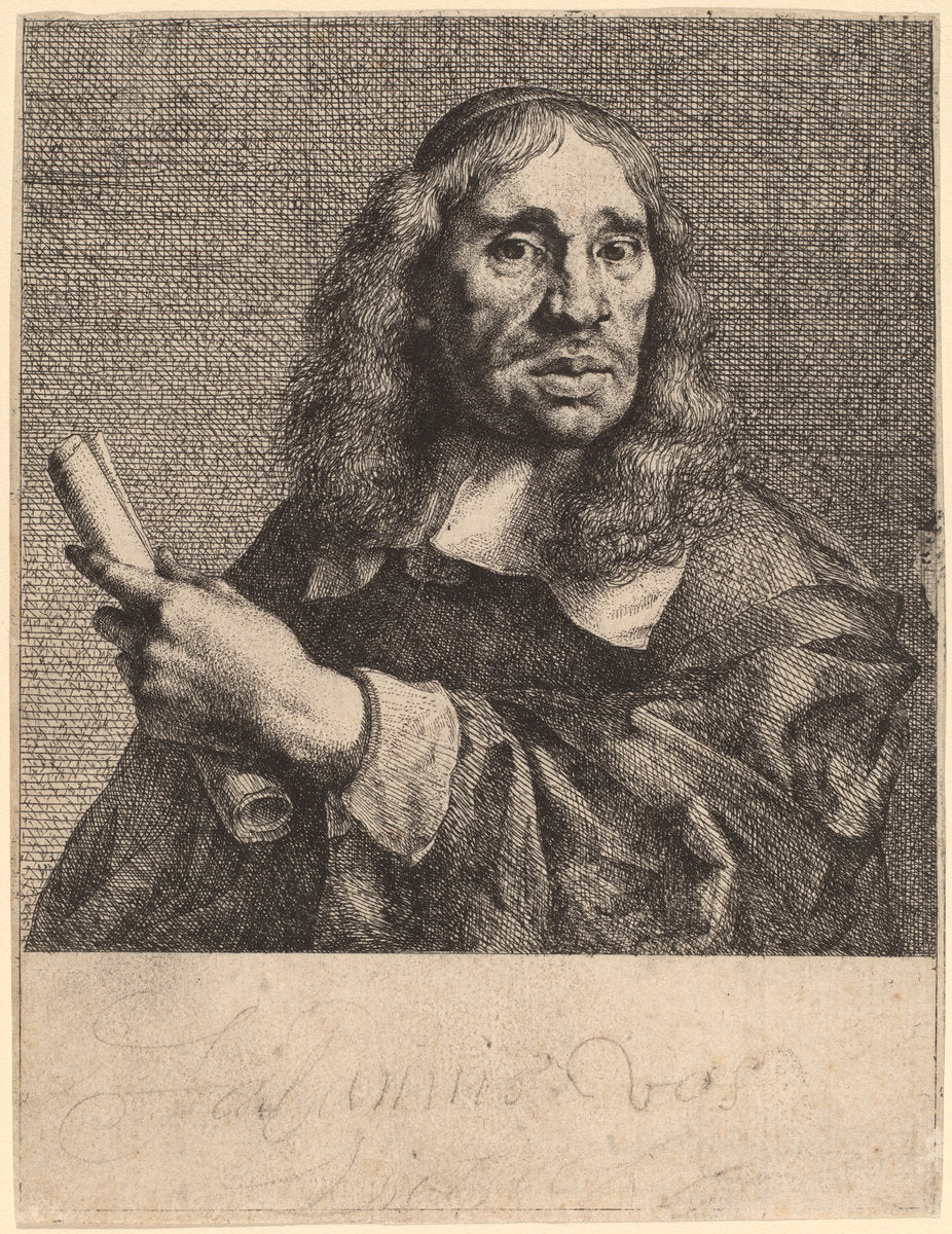 Jan de Vos by Karel Dujardin (Dutch, c. 1622 - 1678), 16X12"(A3)Poster Print