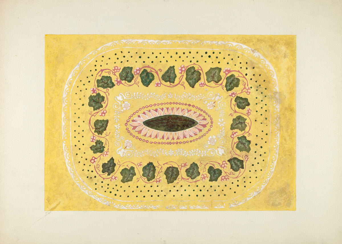 Bandbox - Castle Garden by Harold Merriam (American, 1910 - 2002), 16X12"(A3)Poster Print