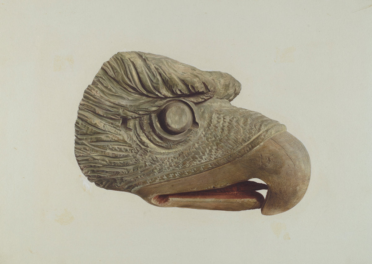 1935/1942 by American 20th Century (Eagle's Head), 16X12"(A3)Poster Print