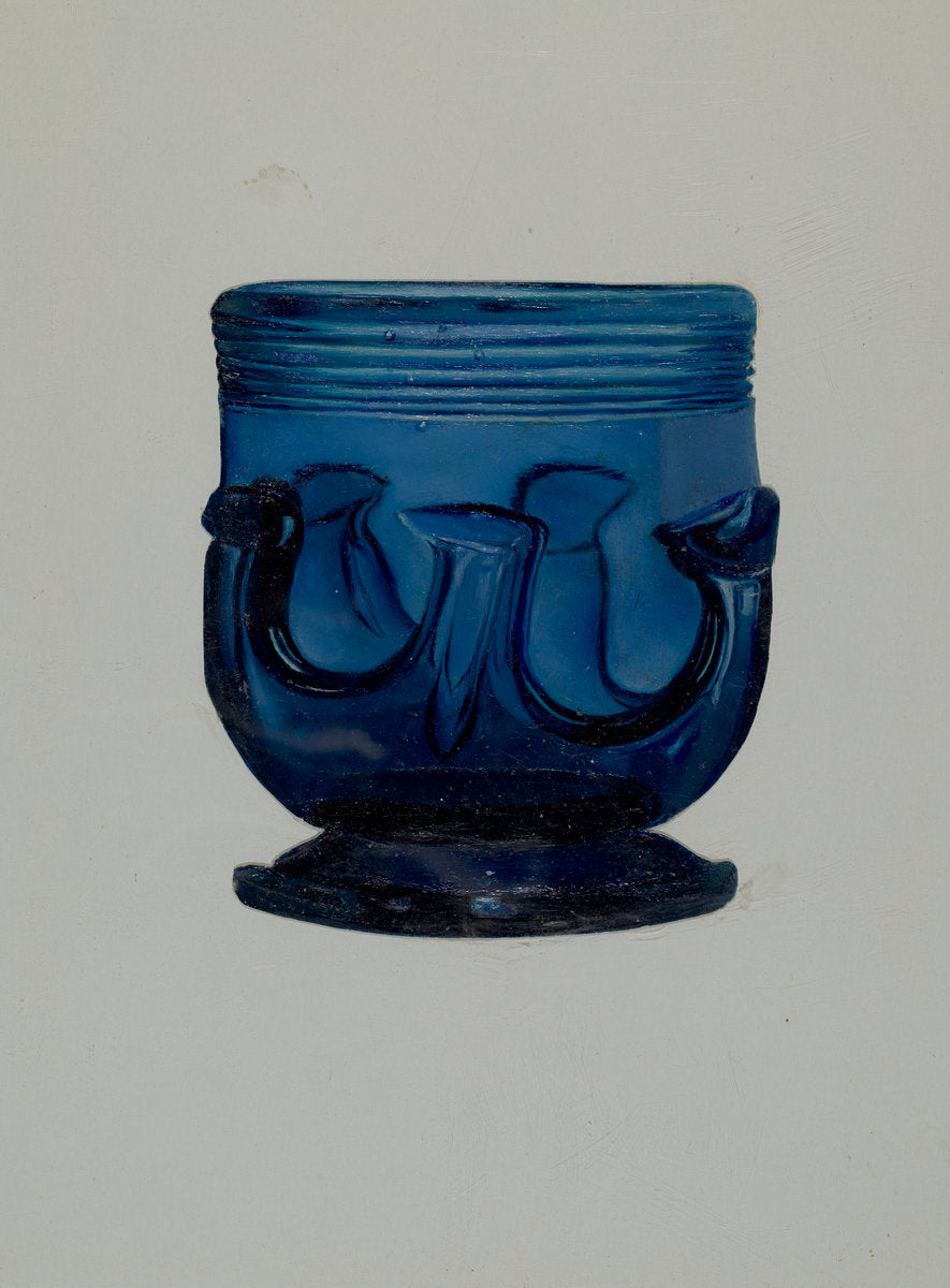 Glass by Vincent Burzy (American, active c. 1935), 16X12"(A3)Poster Print