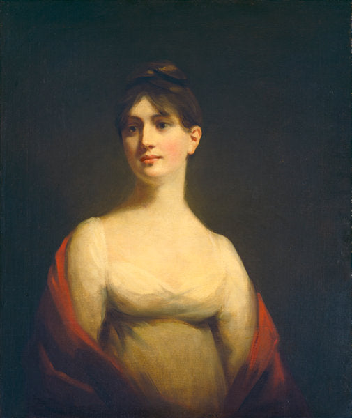 Miss Davidson Reid by Attributed to Sir Henry Raeburn (Scottish, 1756 - 1823), 16X12"(A3)Poster Print