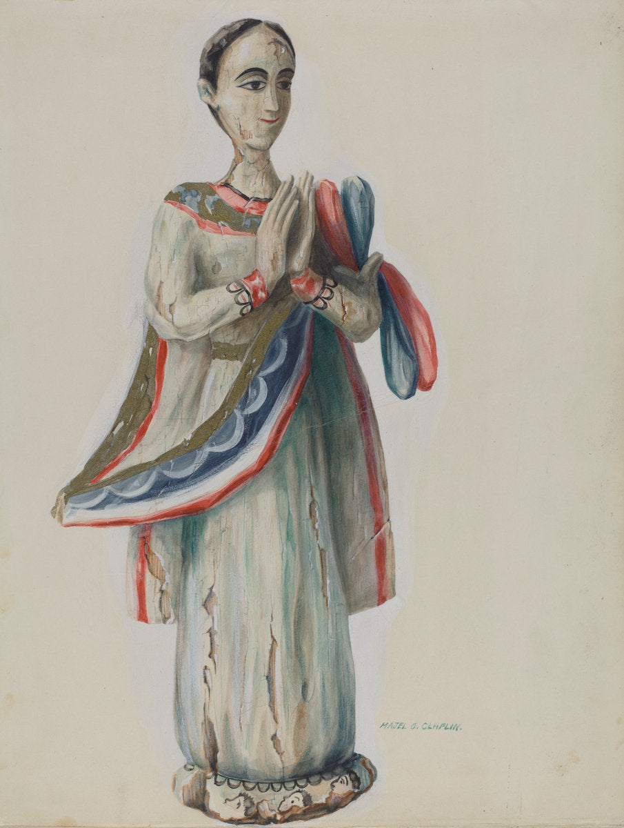 Immaculate Conception by Majel G. Claflin (American, active c. 1935), 16X12"(A3)Poster Print