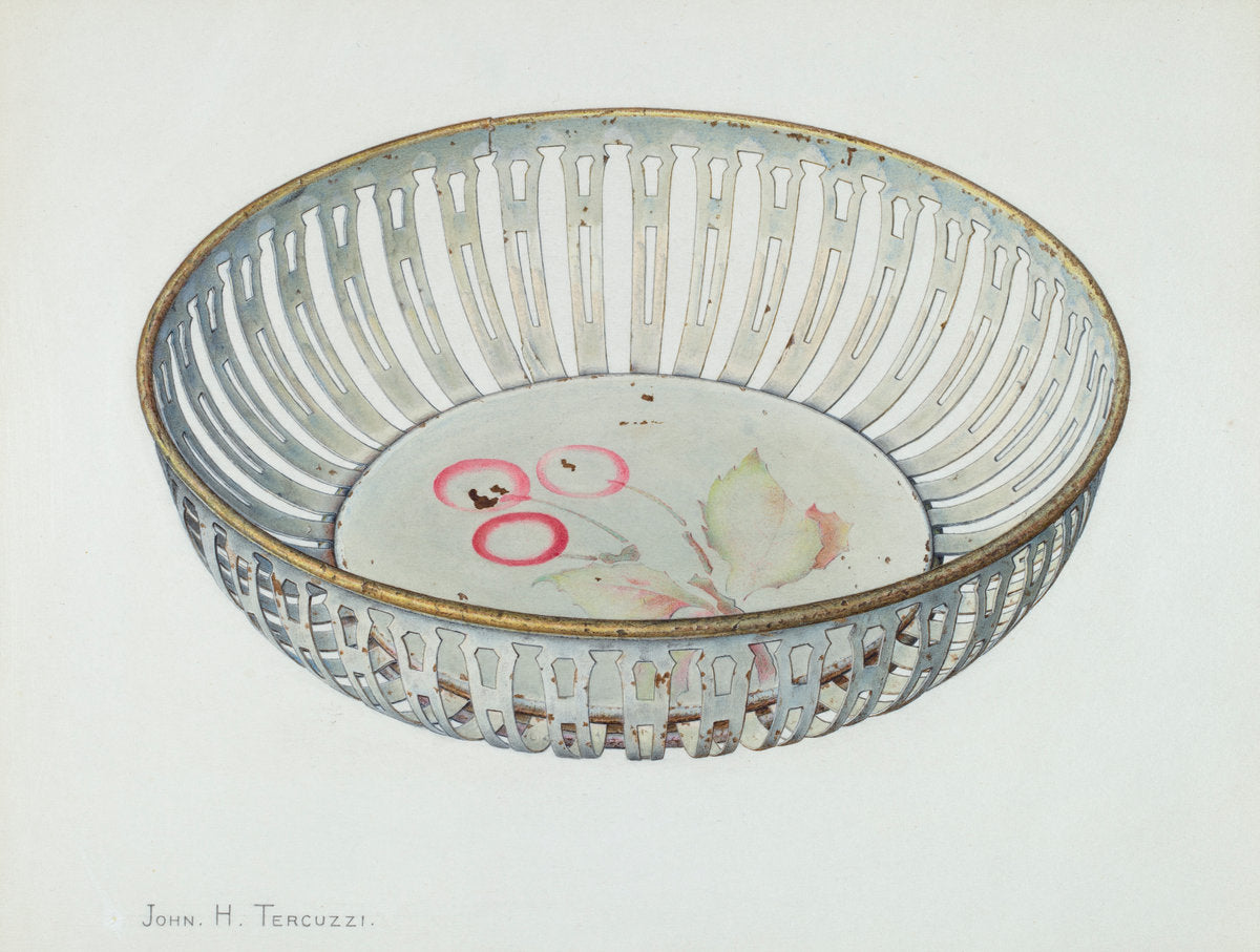 Bread Basket by John H. Tercuzzi (American, active c. 1935), 16X12"(A3)Poster Print