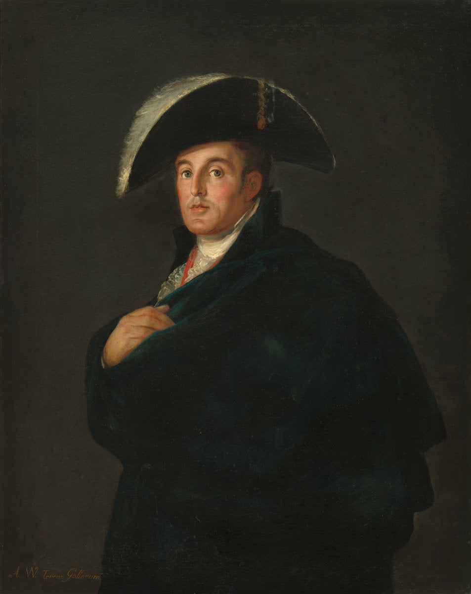 c. 1812 by Workshop of Francisco de Goya (The Duke of Wellington), 16X12"(A3)Poster Print