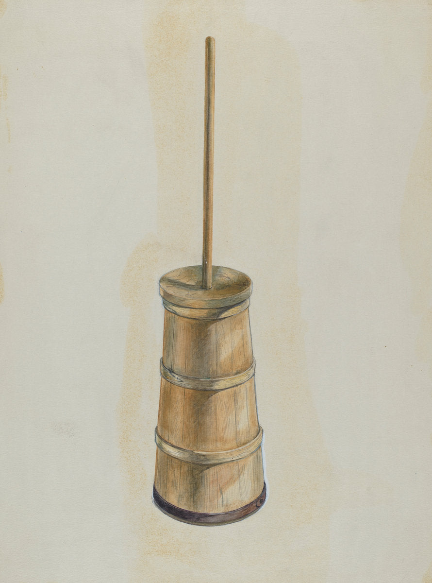 Churn by Ralph Atkinson (American, active c. 1935), 16X12"(A3)Poster Print