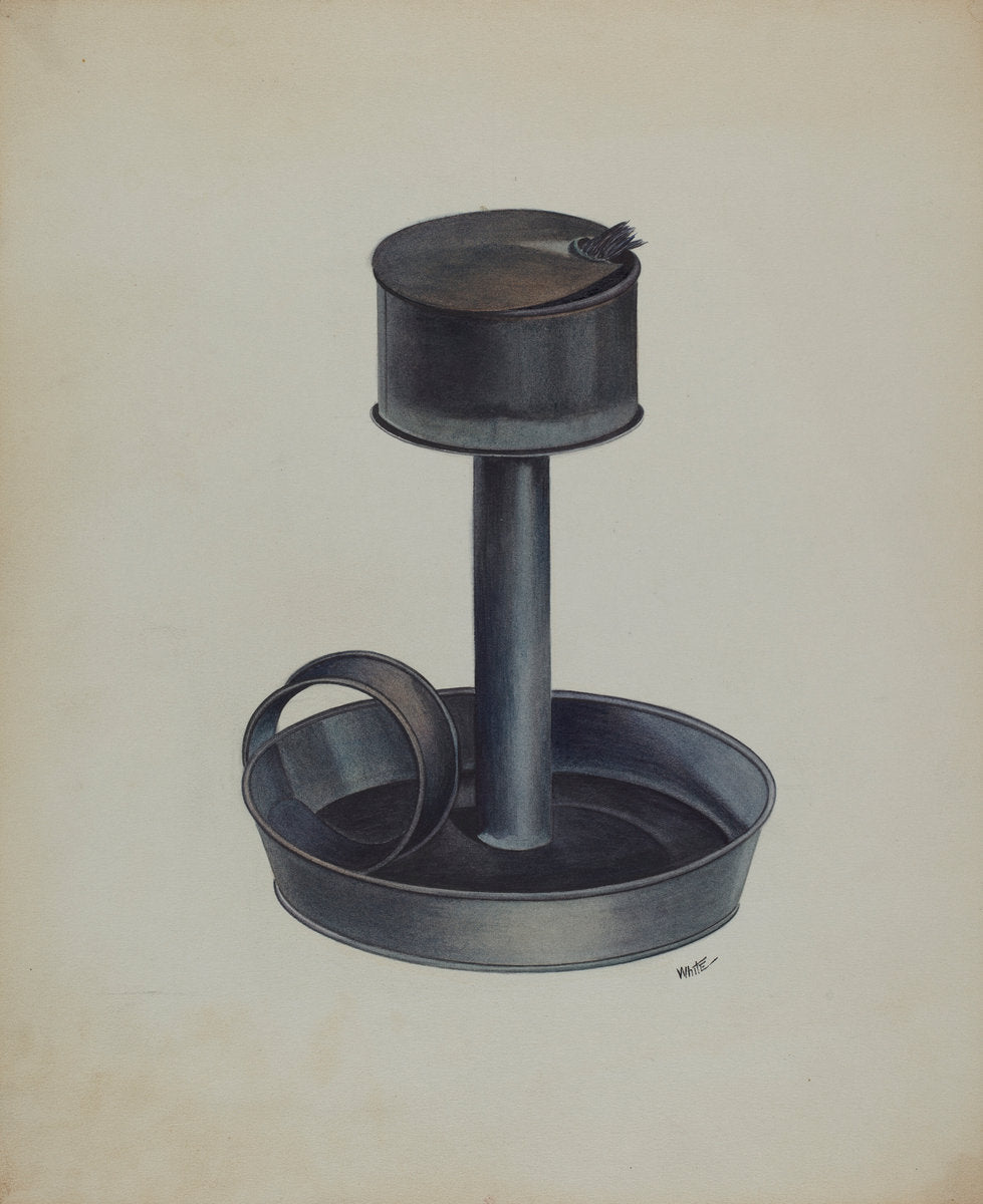 Economy Tint Lamp by Edward White (American, active c. 1935), 16X12"(A3)Poster Print