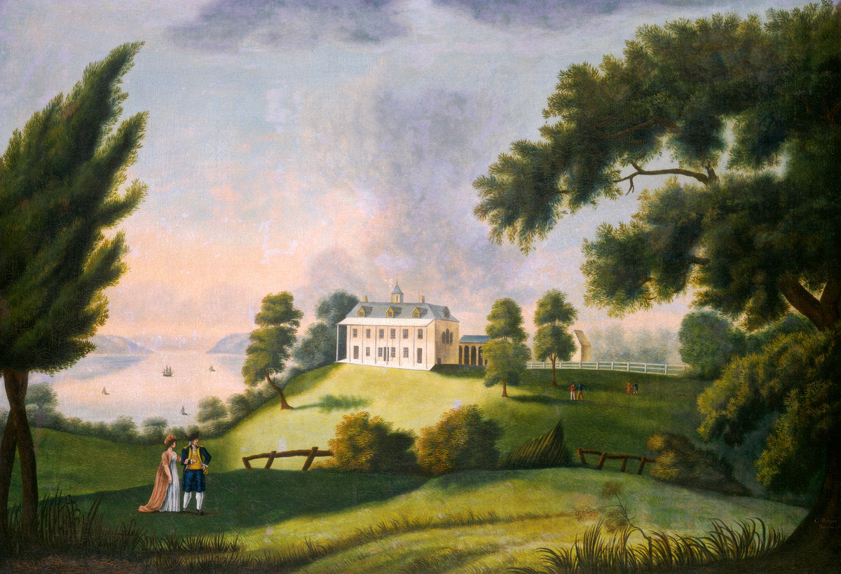 Mount Vernon by George Ropes (American, 1788 - 1819), 16X12"(A3)Poster Print