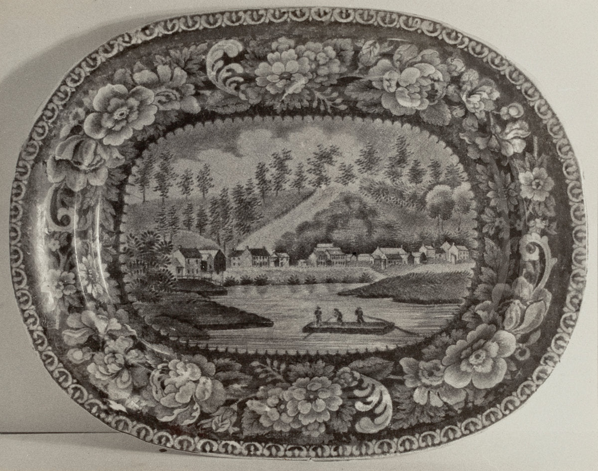 Platter - "Chillicothe" by Helmut Hiatt (American, active c. 1935), 16X12"(A3)Poster Print