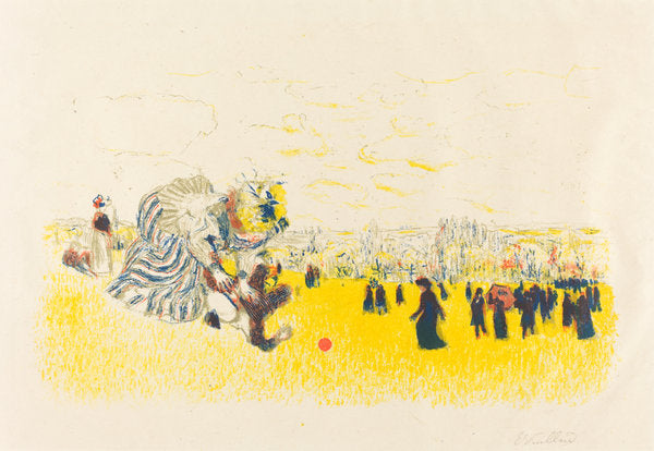 Children's Pastime (Jeux d'enfants) by Edouard Vuillard (French, 1868 - 1940), 16X12"(A3)Poster Print