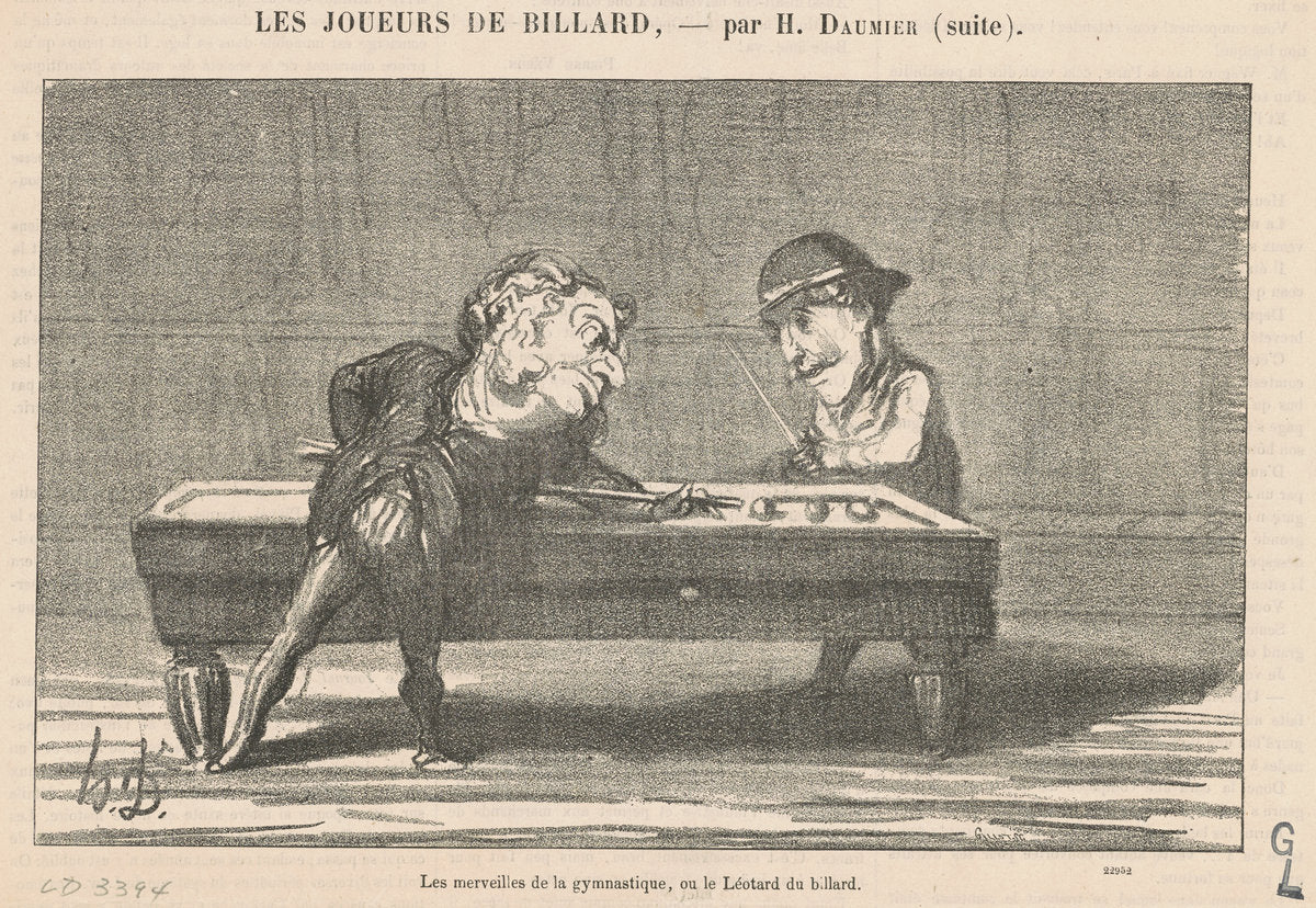 Les merveilles de la gymnastique ... by Honoré Daumier (French, 1808 - 1879), 16X12"(A3)Poster Print