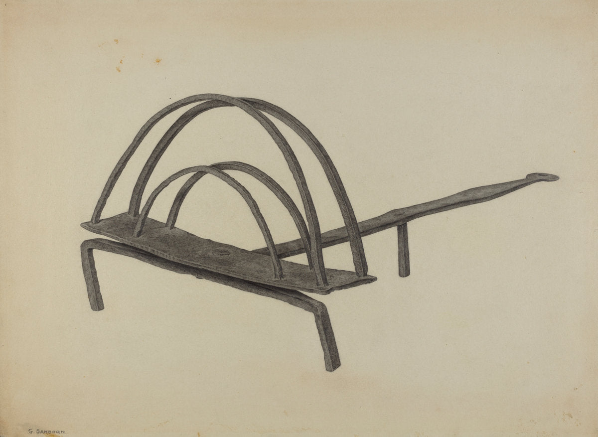 Toast Rack by Gordon Sanborn (American, active c. 1935), 16X12"(A3)Poster Print