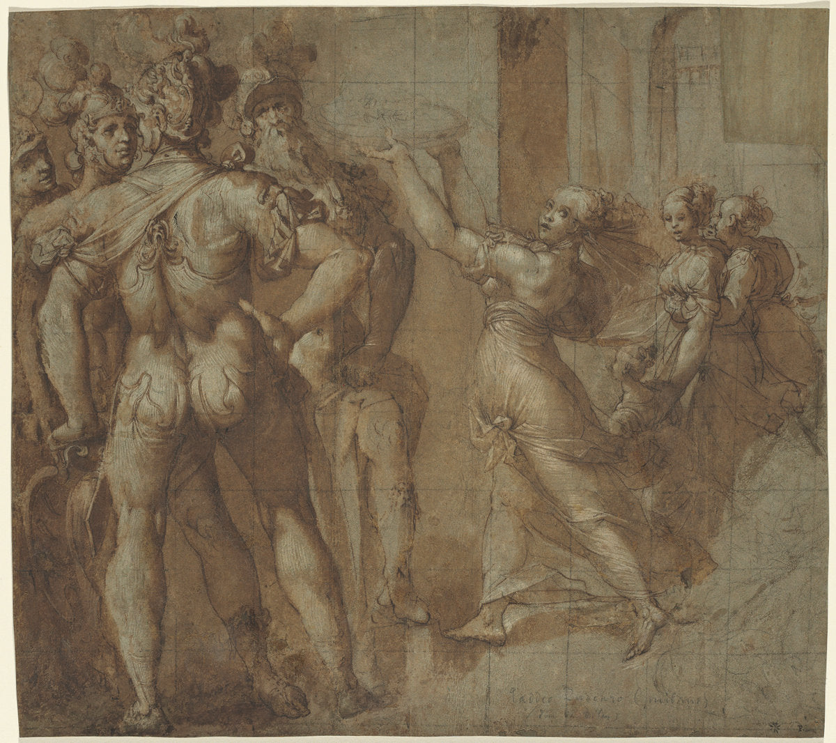 c. 1580 by Anonymous Italian (Salome with the Head of St. John the Baptist), 16X12"(A3)Poster Print