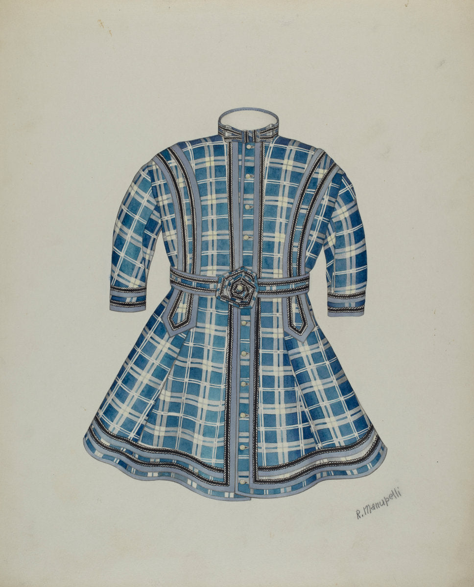 Child's Dress by Raymond Manupelli (American, active c. 1935), 16X12"(A3)Poster Print