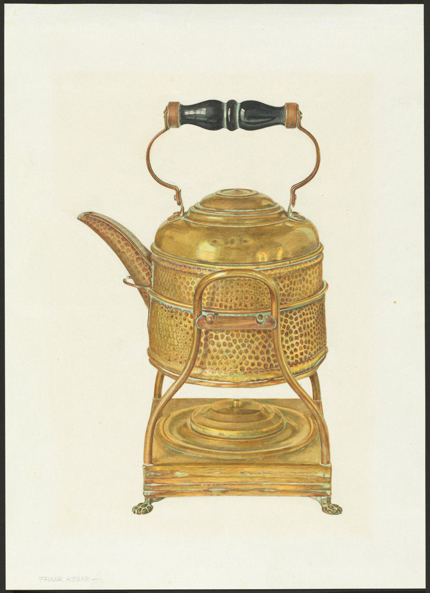 Kettle by Frank M. Keane (American, active c. 1935), 16X12"(A3)Poster Print