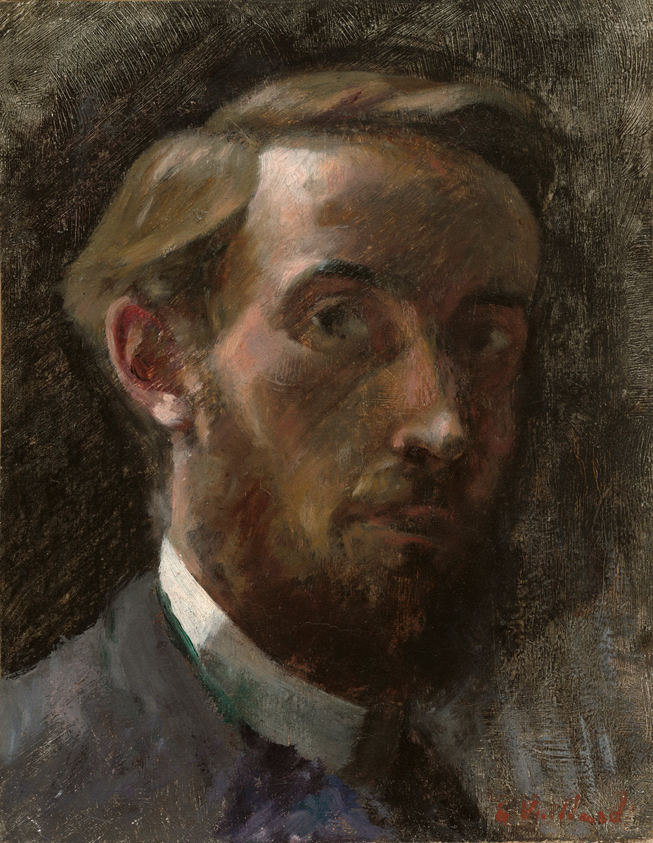 Self-Portrait, Aged 21 by Edouard Vuillard (French, 1868 - 1940), 16X12"(A3)Poster Print