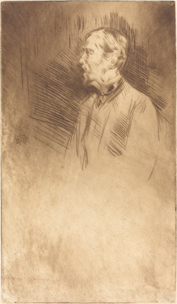 Lord Wolseley by James McNeill Whistler (American, 1834 - 1903), 16X12"(A3)Poster Print