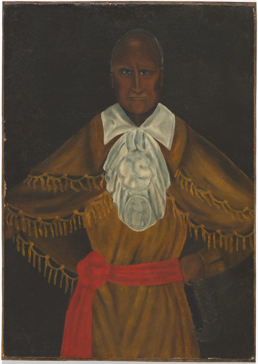 Red Jacket by A. Haddock (American, active 1828 or after), 16X12"(A3)Poster Print