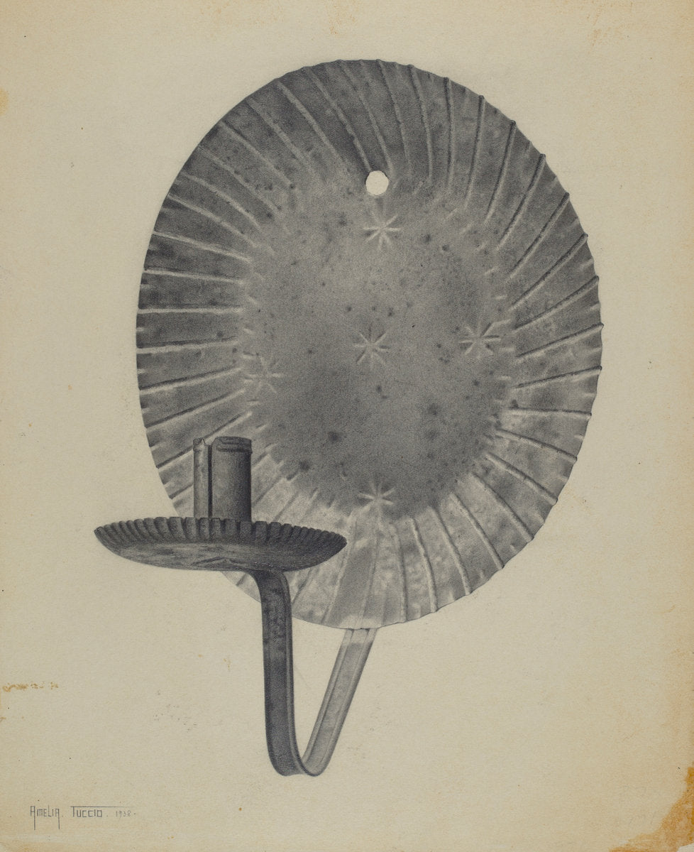 Sconce by Amelia Tuccio (American, active c. 1935), 16X12"(A3)Poster Print