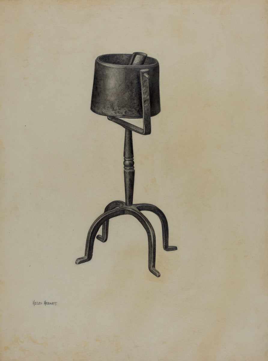 Pennsylvania Fat Lamp by Helen Hobart (American, active c. 1935), 16X12"(A3)Poster Print