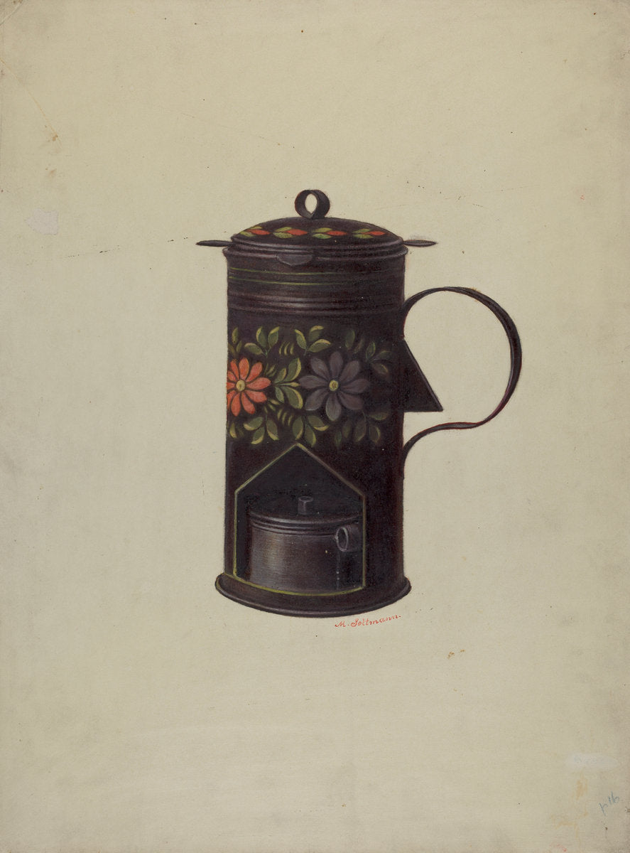 Lamp and Water Heater by Max Soltmann (American, active c. 1935), 16X12"(A3)Poster Print