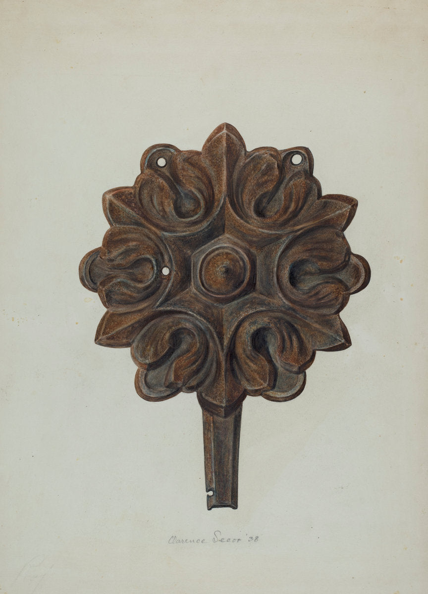 Rosette by Clarence Secor (American, active c. 1935), 16X12"(A3)Poster Print