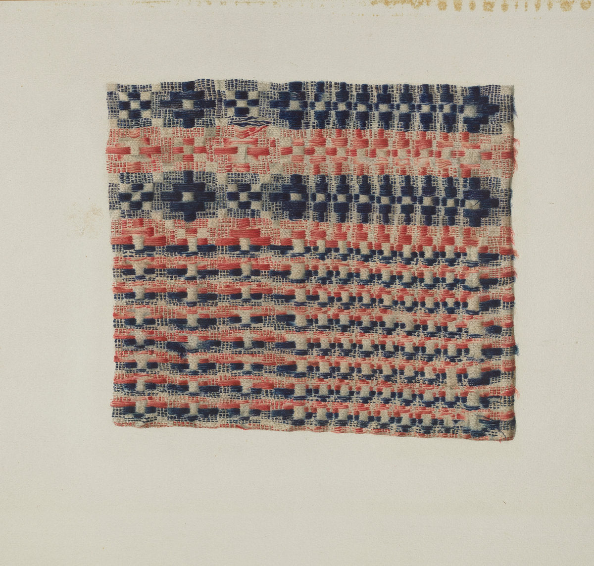 Coverlet Detail by Miriam Y. Solomon (American, active c. 1935), 16X12"(A3)Poster Print
