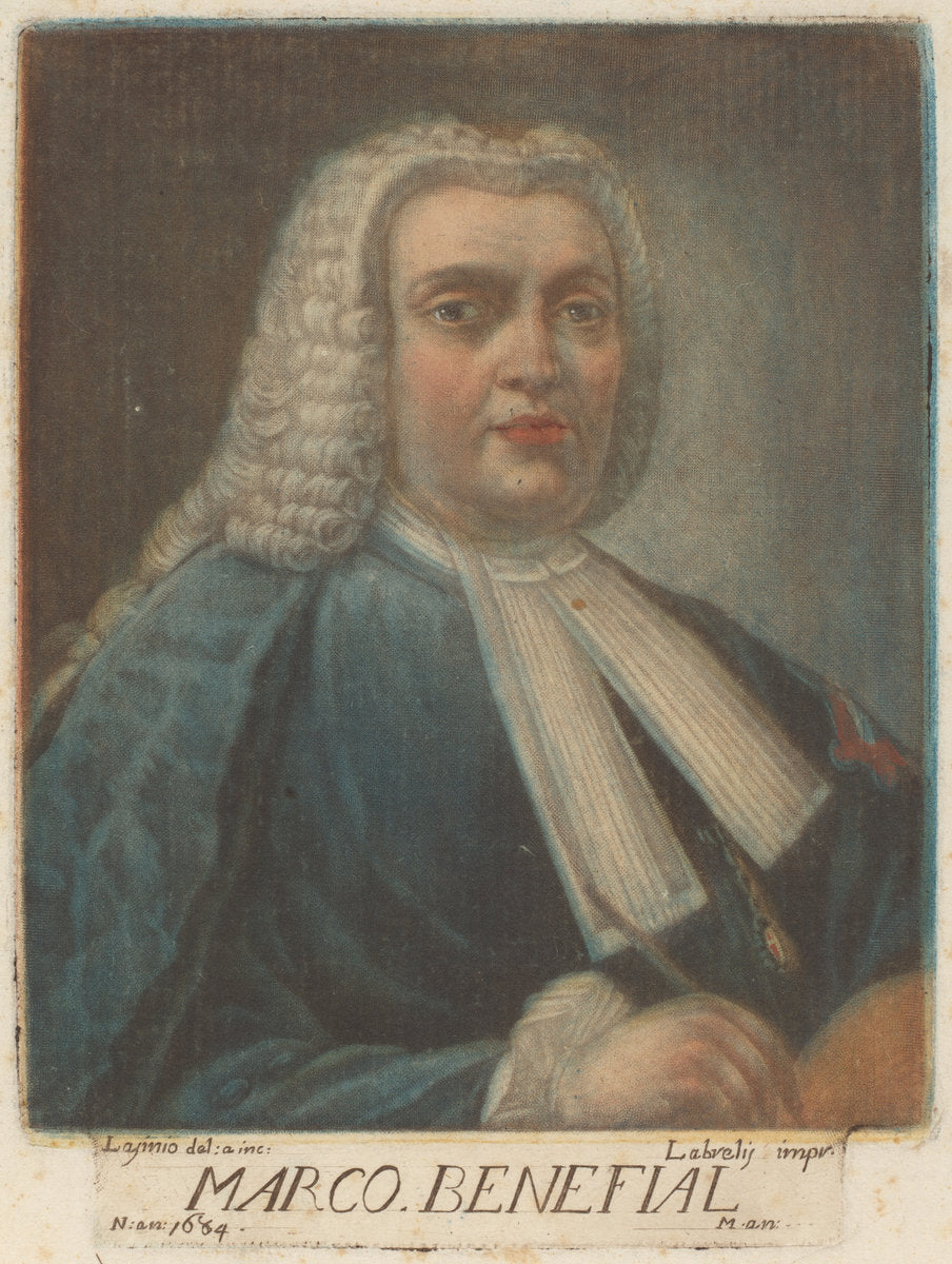 Marco Benefial by Carlo Lasinio, after Marco Benefial (Italian, 1759 - 1838), 16X12"(A3)Poster Print