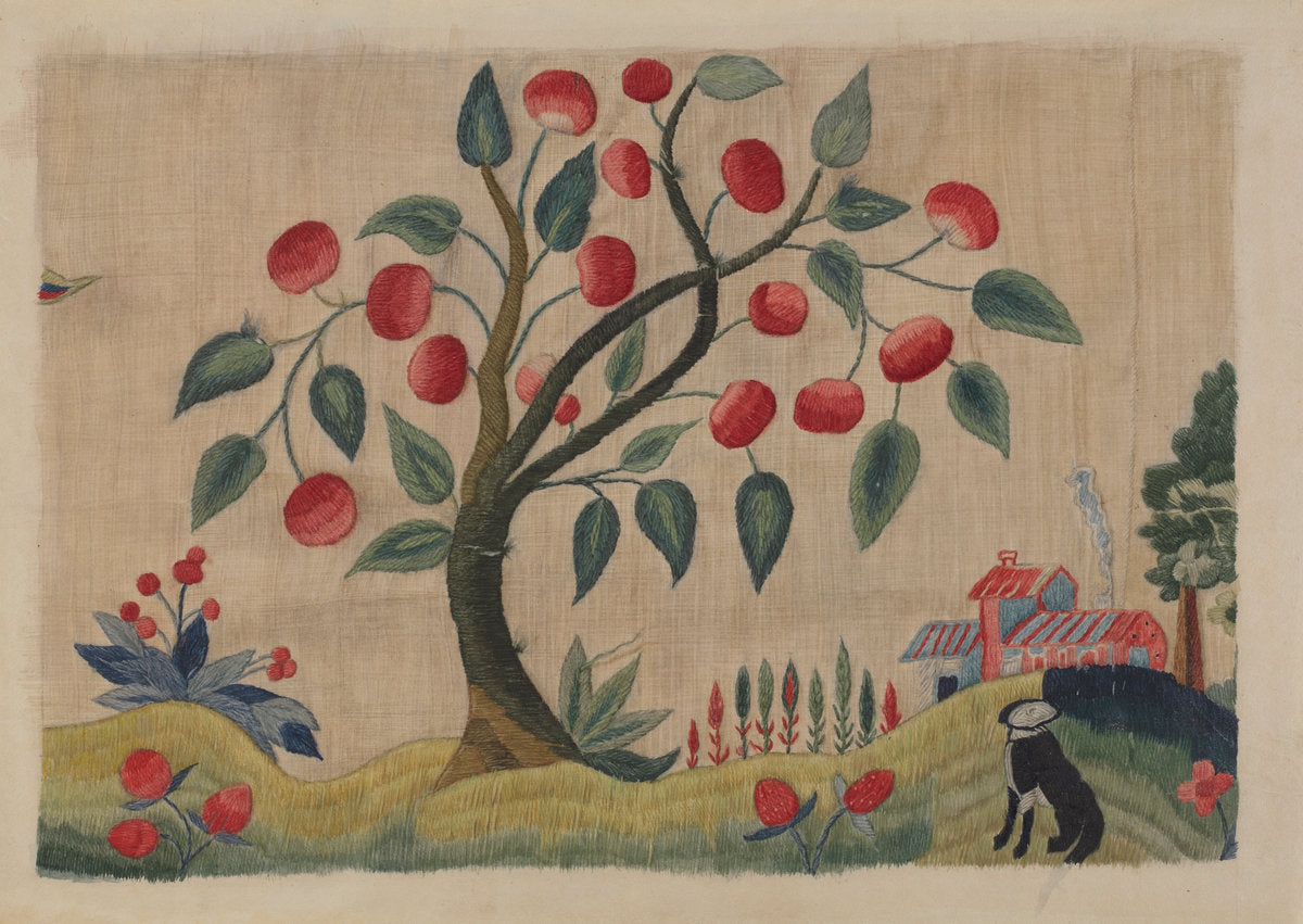 Petticoat Border by Suzanne Chapman (American, 1904 - 1990), 16X12"(A3)Poster Print