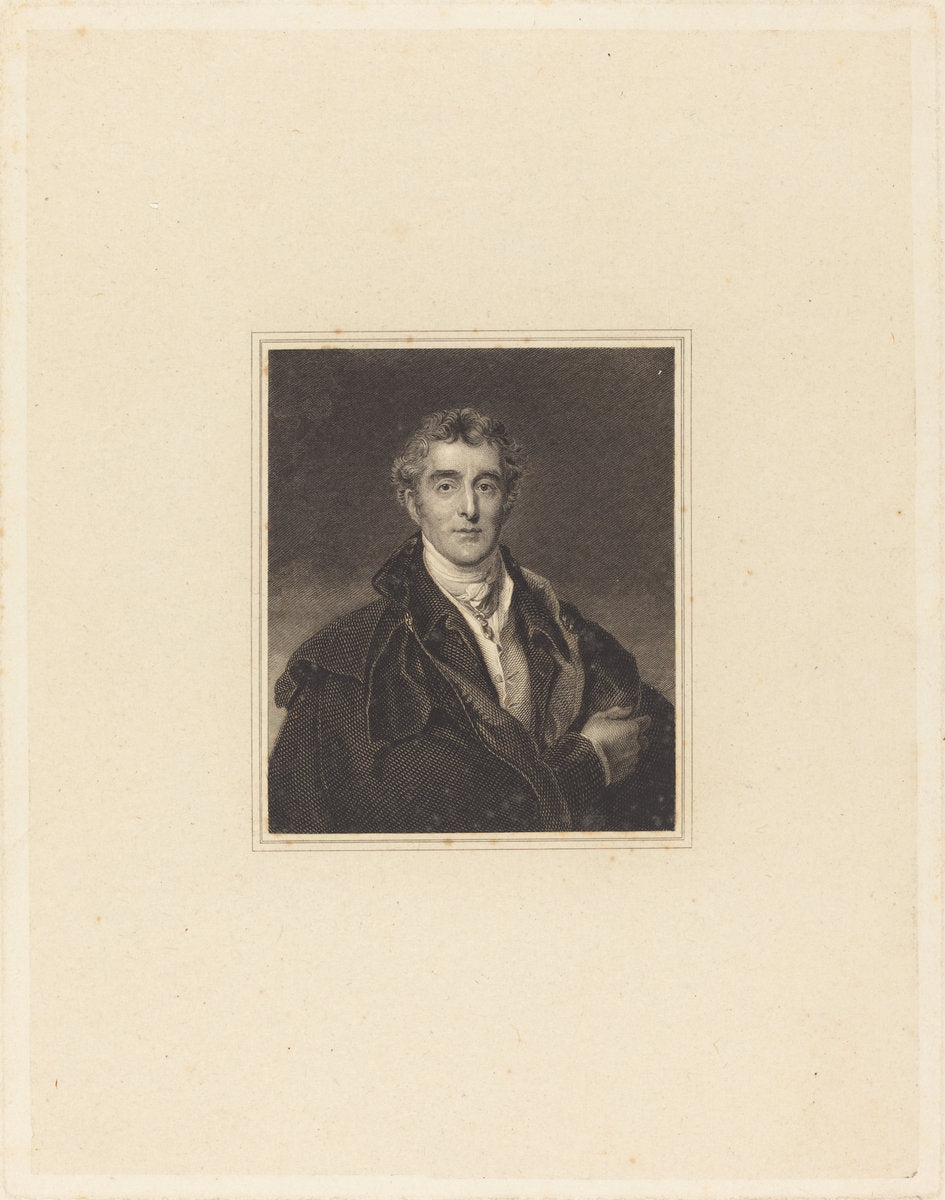 probably 18th century by Probably British 18th Century (Portrait of a Gentleman), 16X12"(A3)Poster Print