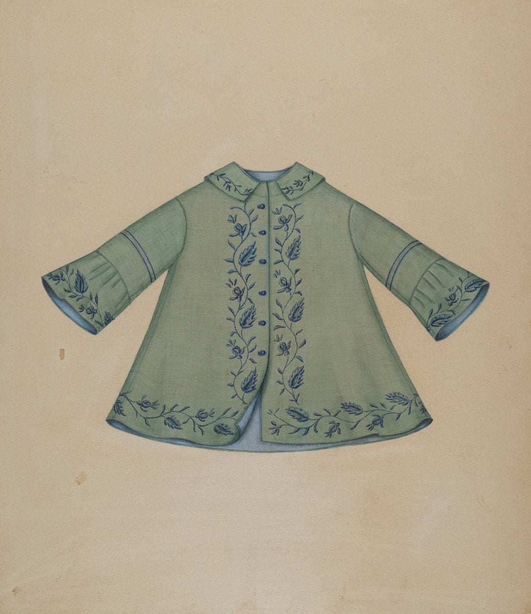 Boy's Coat by Marie Mitchell (American, active c. 1935), 16X12"(A3)Poster Print