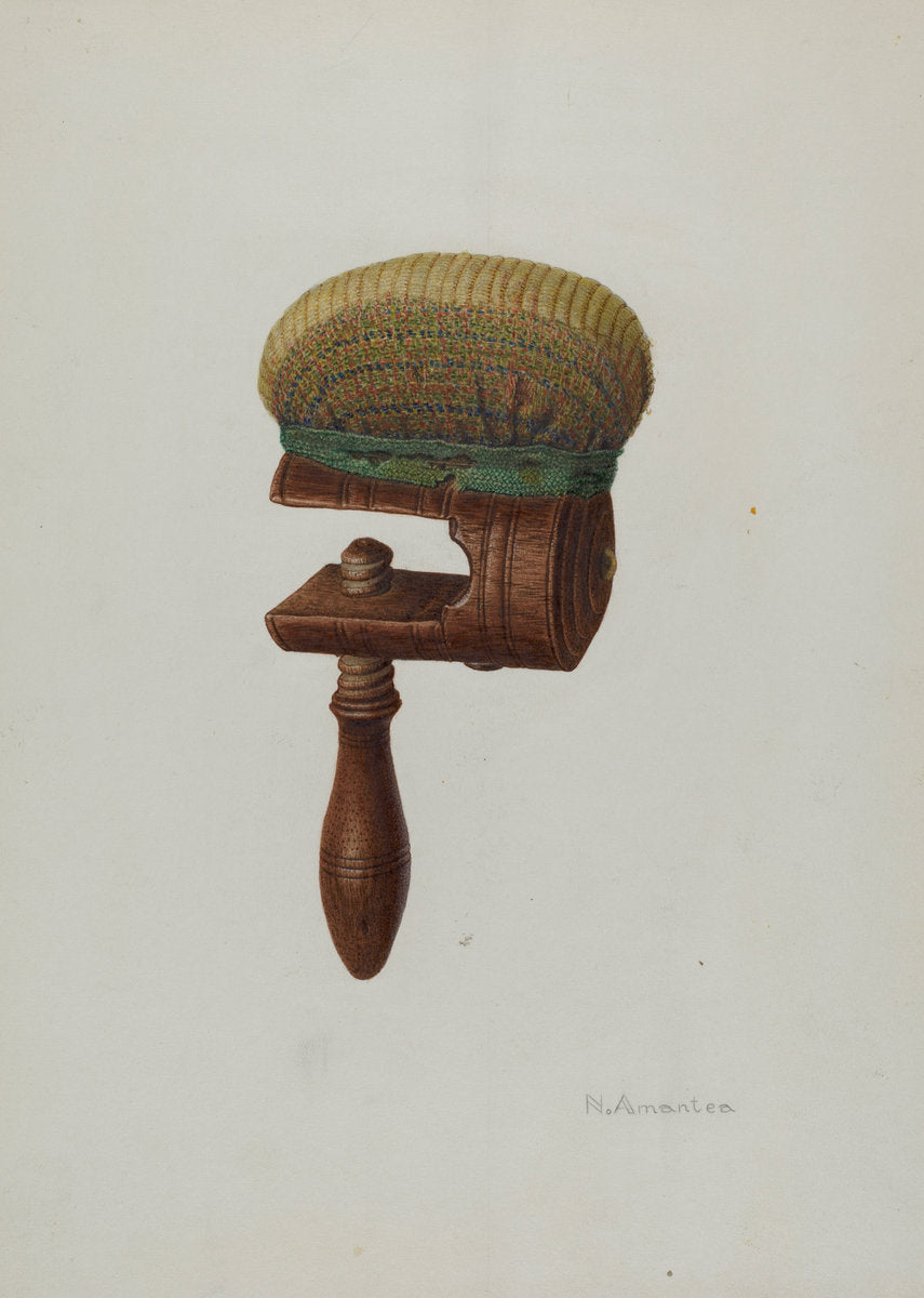 Clamp Pincushion by Nicholas Amantea (American, 1900 - 1978), 16X12"(A3)Poster Print