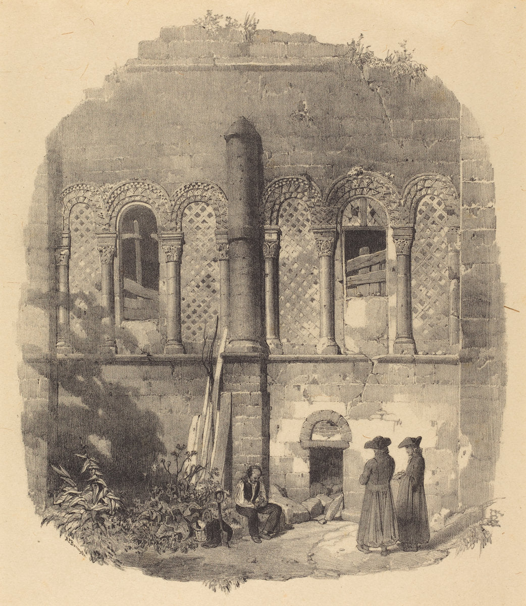 Eglise de Saint-Taurin, Evreux by Richard Parkes Bonington (British, 1802 - 1828), 16X12"(A3)Poster Print