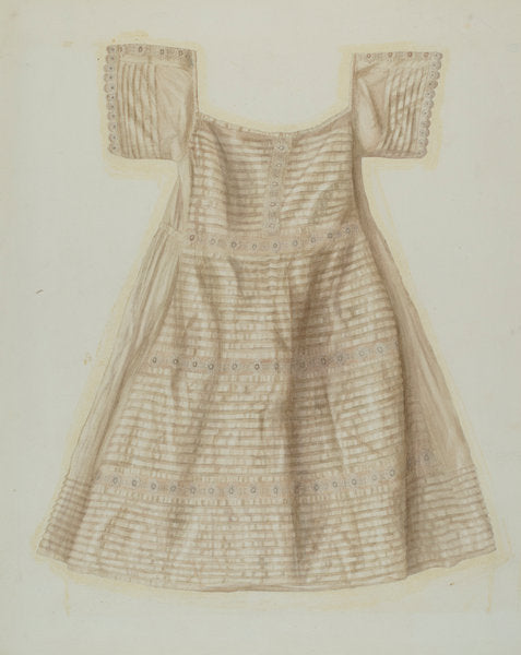 Baby Dress by Fred Hassebrock (American, active c. 1935), 16X12"(A3)Poster Print