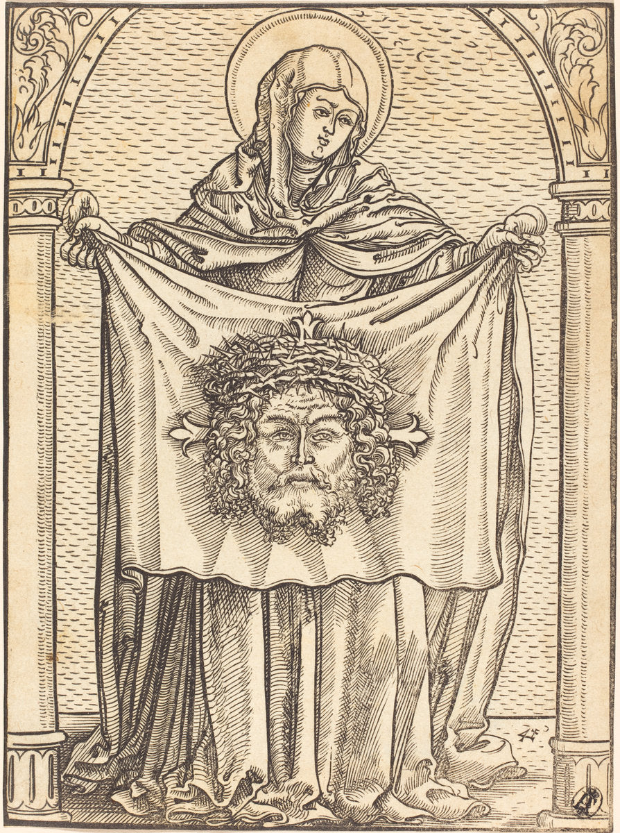 Veronica by Master of 1565 (German, active 16th century), 16X12"(A3)Poster Print