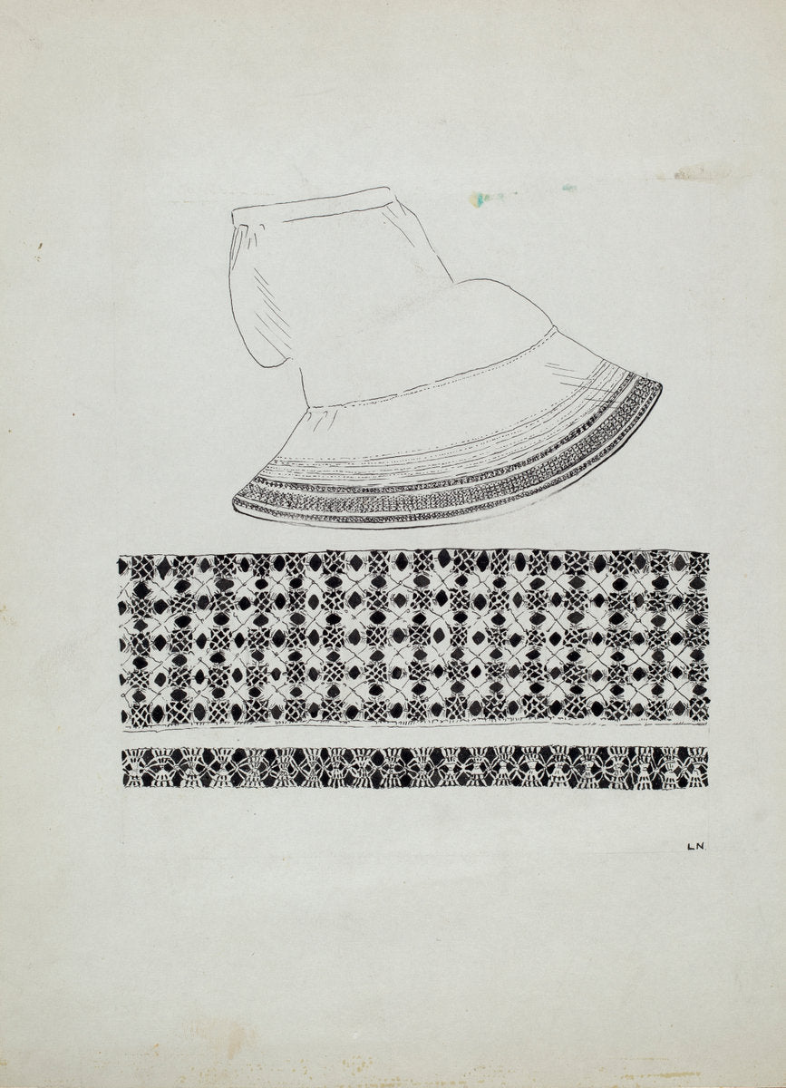 Petticoat by Lena Nastasi (American, active c. 1935), 16X12"(A3)Poster Print
