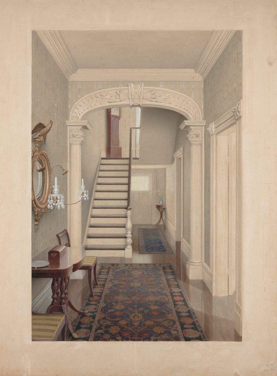 Cutting House (NYC) by J.N. Colgan (American, active c. 1935), 16X12"(A3)Poster Print