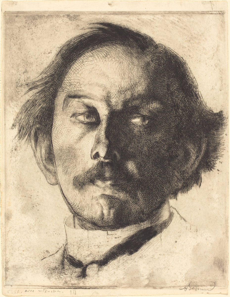 Jules Destrée by Albert Besnard (French, 1849 - 1934), 16X12"(A3)Poster Print