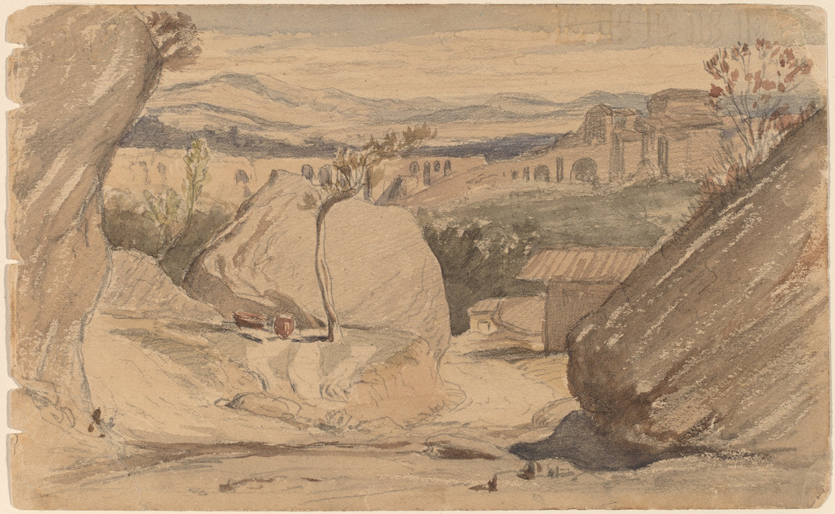 Orte by Elihu Vedder (American, 1836 - 1923), 16X12"(A3)Poster Print