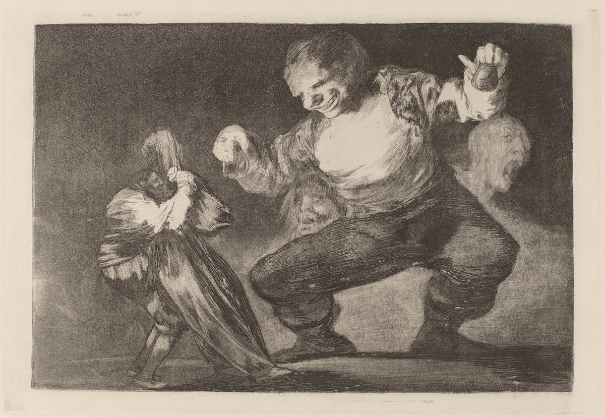 Bobalicon (Simpleton) by Francisco de Goya (Spanish, 1746 - 1828), 16X12"(A3)Poster Print