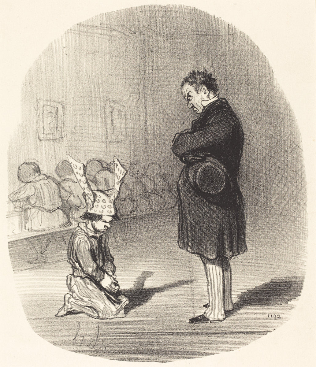 Les Suites d'une insurrection by Honoré Daumier (French, 1808 - 1879), 16X12"(A3)Poster Print