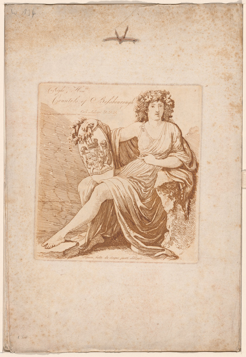 Figure fatte da cinque punti obbligati by Carlo Labruzzi (Italian, 1748 - 1817), 16X12"(A3)Poster Print