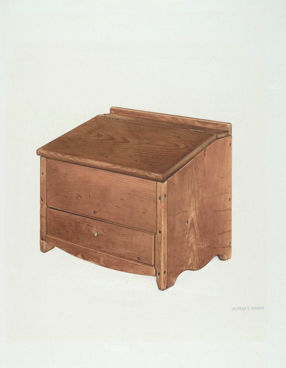 Bible Box by Alfred Koehn (American, active c. 1935), 16X12"(A3)Poster Print