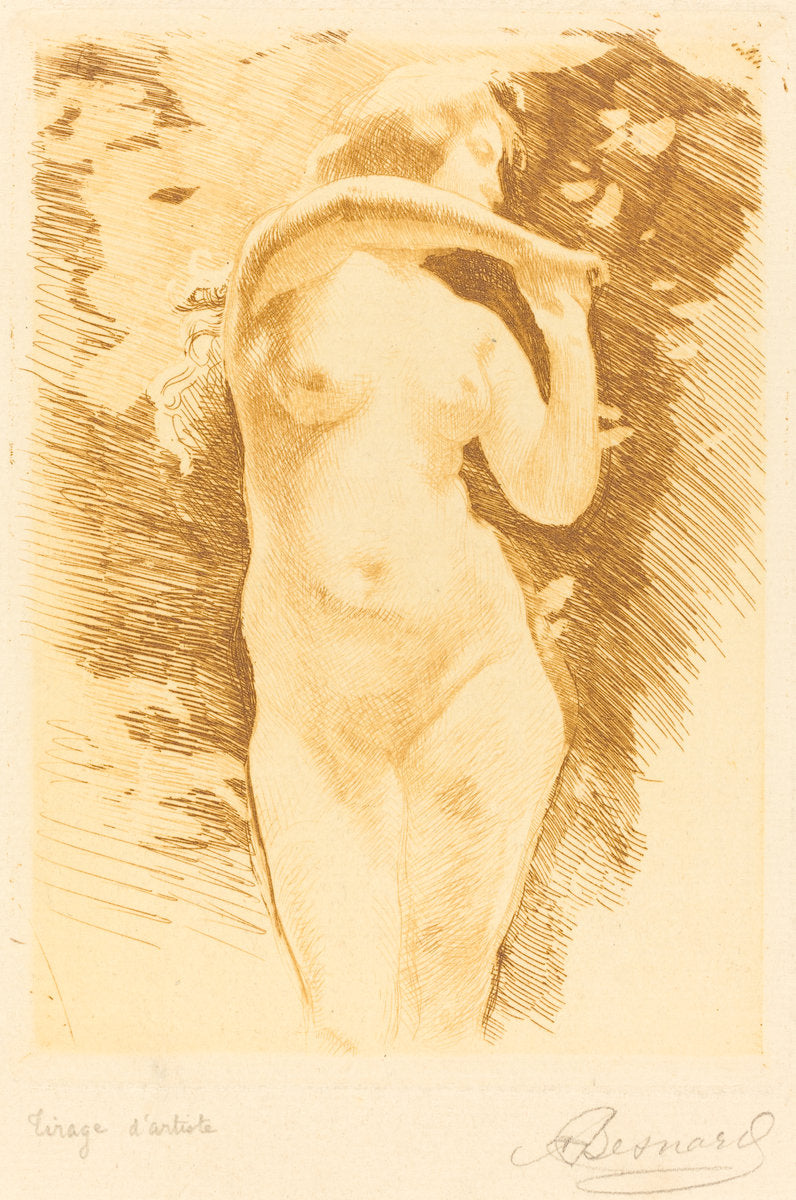Eve by Albert Besnard (French, 1849 - 1934), 16X12"(A3)Poster Print