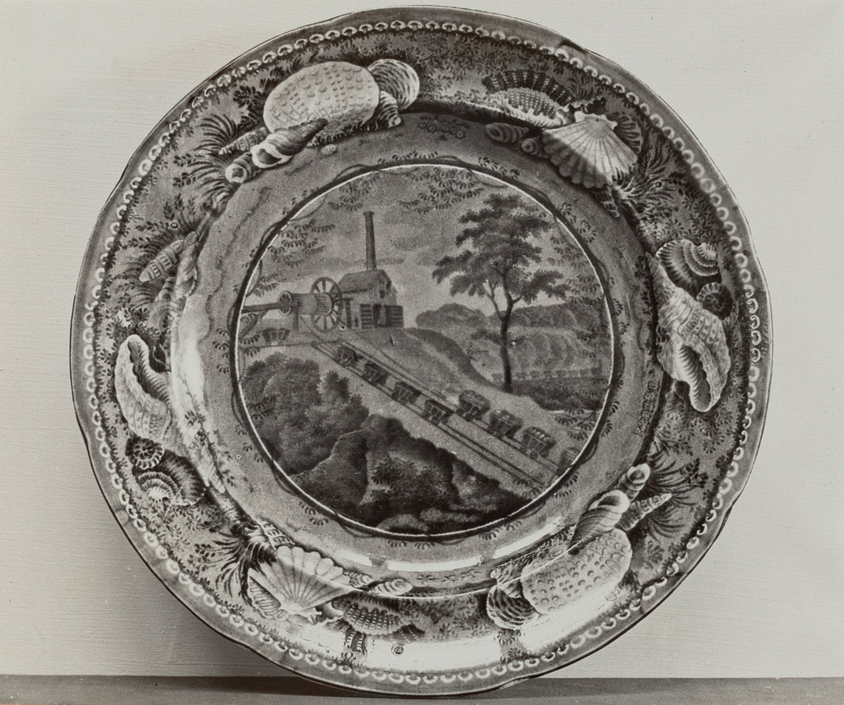 Plate - "Baltimore and Ohio Railroad" by Helmut Hiatt (American, active c. 1935), 16X12"(A3)Poster Print
